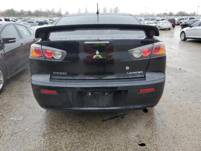 JA32U2FUXBU034816 - 2011 MITSUBISHI LANCER ES/ES SPORT BLACK photo 6