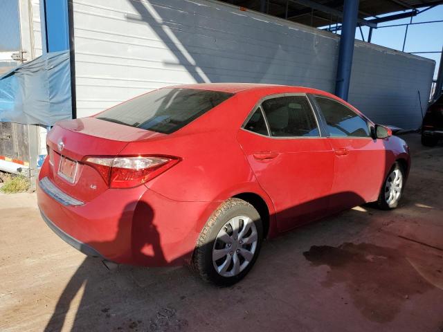 2T1BURHE7JC083824 - 2018 TOYOTA COROLLA L Rouge photo 3