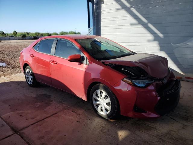 2T1BURHE7JC083824 - 2018 TOYOTA COROLLA L Rouge photo 4