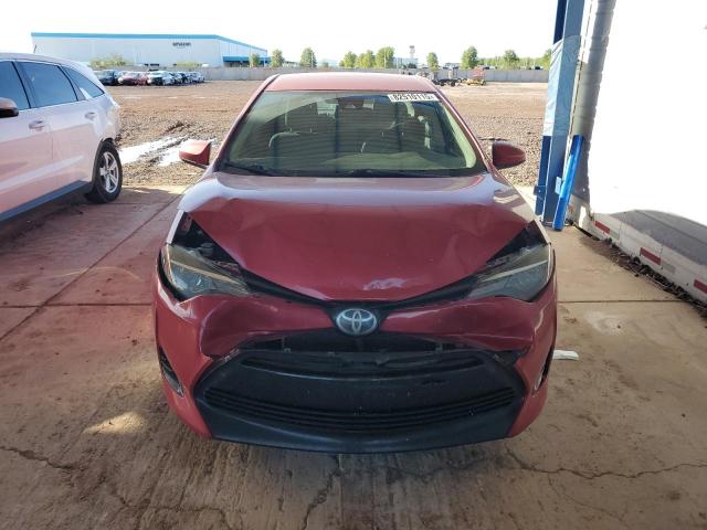 2T1BURHE7JC083824 - 2018 TOYOTA COROLLA L Rouge photo 5
