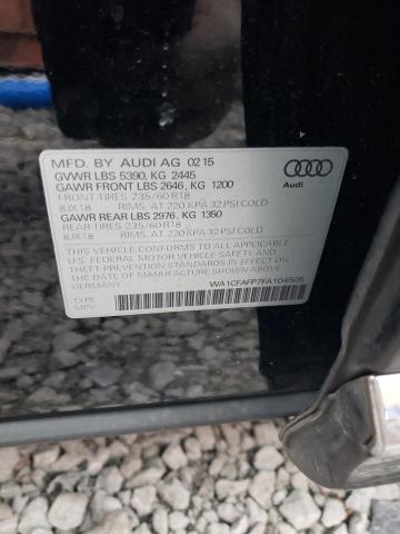 WA1CFAFP7FA104505 - 2015 AUDI Q5 PREMIUM BLACK photo 13