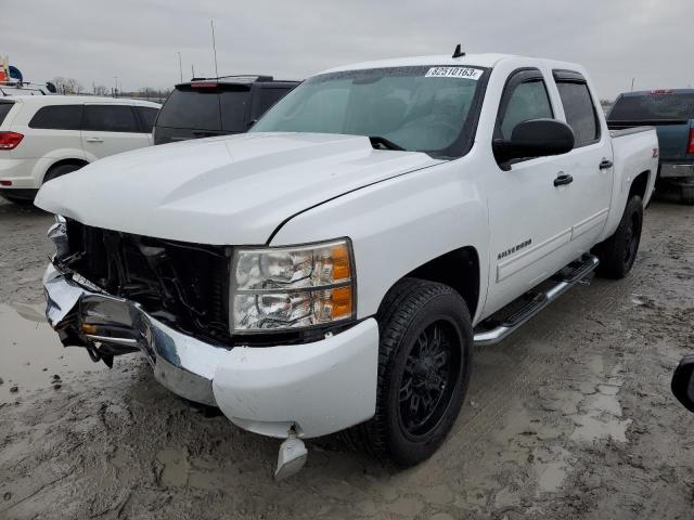 3GCPKSE39BG148119 - 2011 CHEVROLET SILVERADO K1500 LT WHITE photo 1