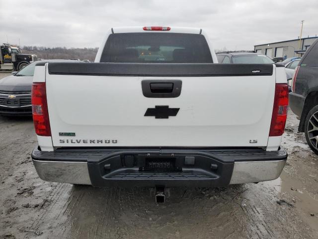 3GCPKSE39BG148119 - 2011 CHEVROLET SILVERADO K1500 LT WHITE photo 6