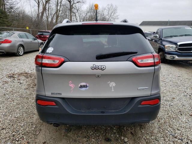 1C4PJLCB8HW514343 - 2017 JEEP CHEROKEE LATITUDE SILVER photo 6