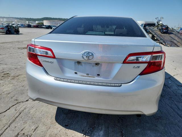 4T4BF1FK1DR335404 - 2013 TOYOTA CAMRY L SILVER photo 6