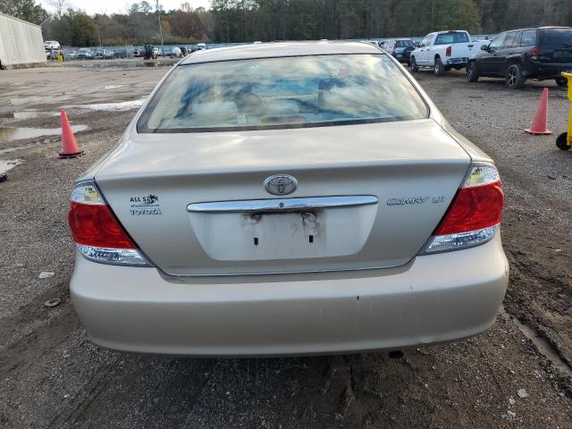 4T1BE32K96U126557 - 2006 TOYOTA CAMRY LE GOLD photo 6