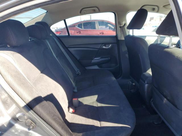 19XFB2F55DE293555 - 2013 HONDA CIVIC LX GRAY photo 10