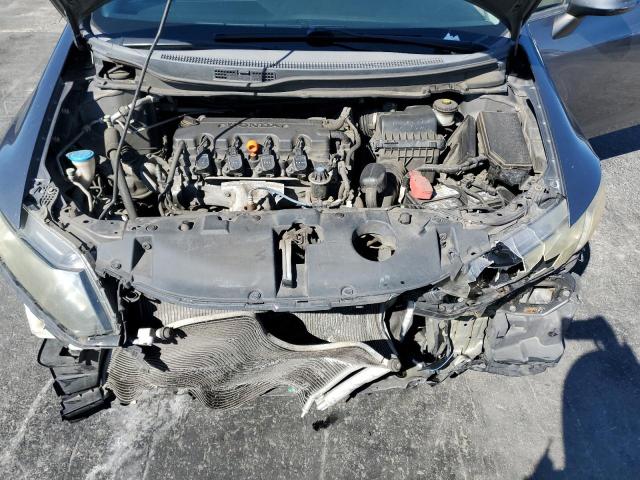 19XFB2F55DE293555 - 2013 HONDA CIVIC LX GRAY photo 11