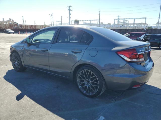 19XFB2F55DE293555 - 2013 HONDA CIVIC LX GRAY photo 2