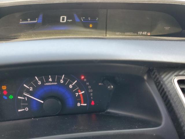 19XFB2F55DE293555 - 2013 HONDA CIVIC LX GRAY photo 9