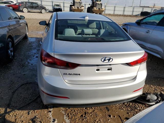 KMHD84LF0HU105543 - 2017 HYUNDAI ELANTRA SE SILVER photo 6