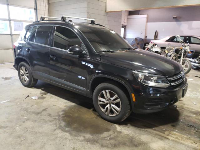 WVGBV7AX6HK012874 - 2017 VOLKSWAGEN TIGUAN S BLACK photo 4