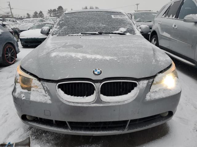 WBANF33536CS35218 - 2006 BMW 525 XI GRAY photo 5