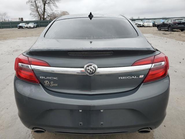 2G4GK5EX6G9105472 - 2016 BUICK REGAL GRAY photo 6