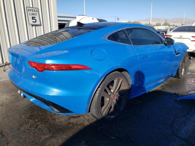 SAJWA6BU8H8K39112 - 2017 JAGUAR F-TYPE S BLUE photo 3