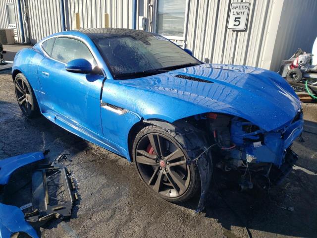 SAJWA6BU8H8K39112 - 2017 JAGUAR F-TYPE S BLUE photo 4