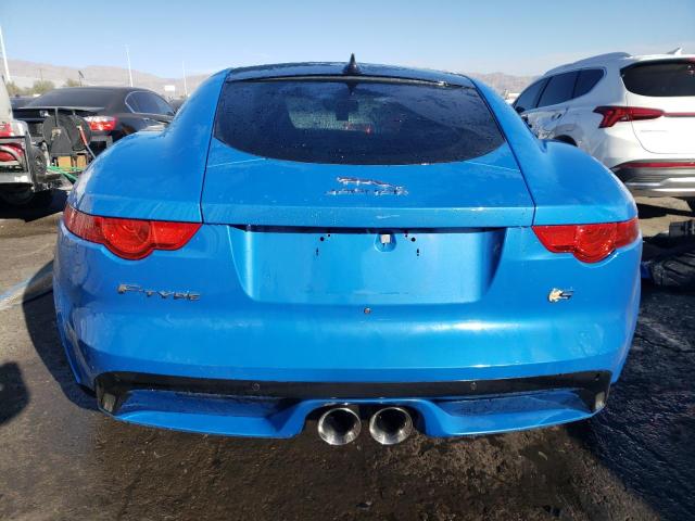 SAJWA6BU8H8K39112 - 2017 JAGUAR F-TYPE S BLUE photo 6