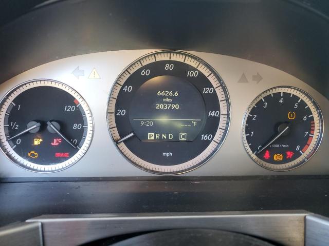 WDCGG8HB7AF270141 - 2010 MERCEDES-BENZ GLK 350 4MATIC BLACK photo 9