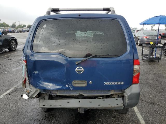 5N1ED28T54C669613 - 2004 NISSAN XTERRA XE BLUE photo 6