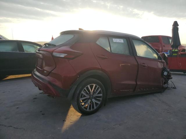 3N1CP5CV2PL494665 - 2023 NISSAN KICKS SV RED photo 3