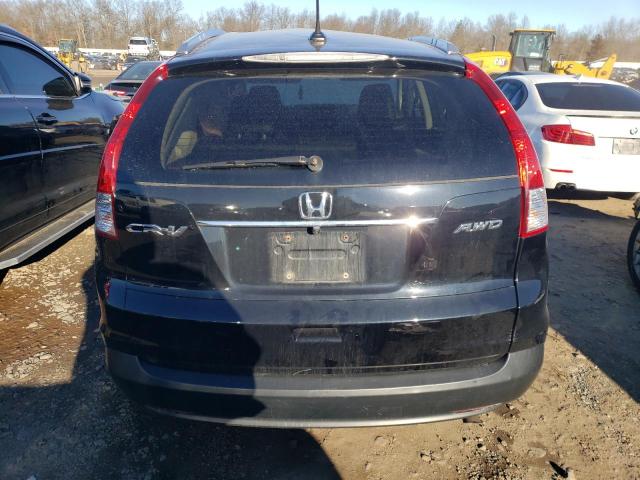 2HKRM4H7XDH600148 - 2013 HONDA CR-V EXL BLACK photo 6