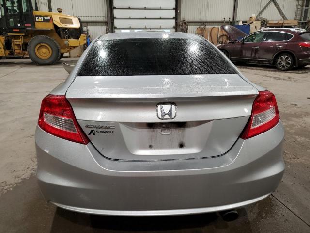 2HGFG3B52CH008389 - 2012 HONDA CIVIC LX SILVER photo 6