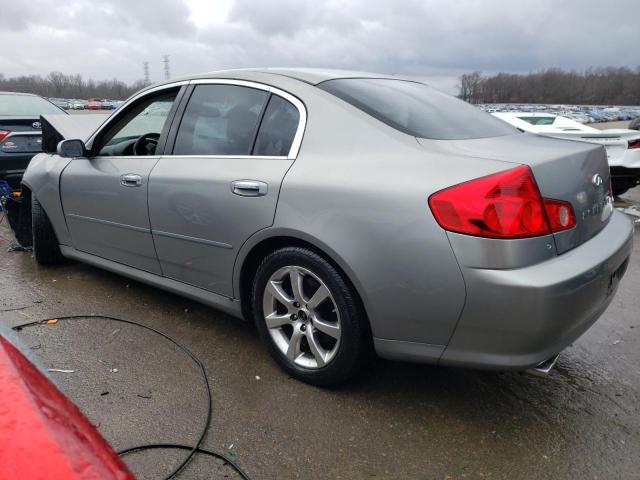 JNKCV51E26M510422 - 2006 INFINITI G35 GRAY photo 2