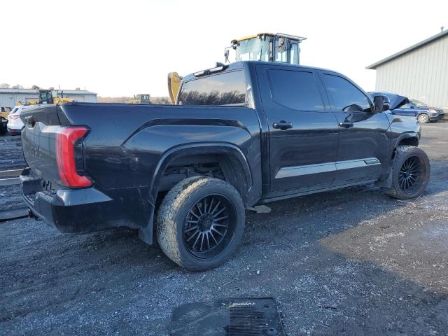 5TFNA5DB1PX087193 - 2023 TOYOTA TUNDRA CREWMAX PLATINUM Schwarz Foto 3