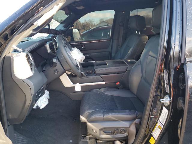 5TFNA5DB1PX087193 - 2023 TOYOTA TUNDRA CREWMAX PLATINUM Schwarz Foto 7