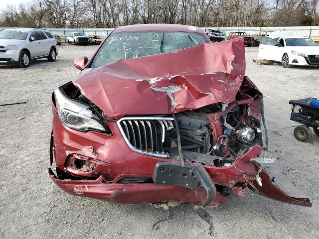 LRBFXASA8HD028732 - 2017 BUICK ENVISION PREFERRED 勃艮第红 照片 5