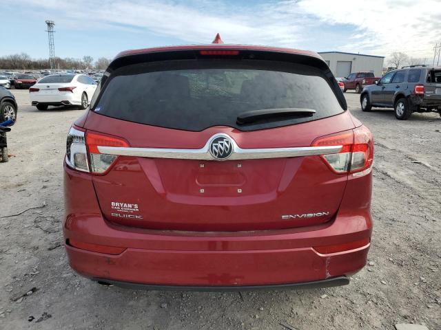 LRBFXASA8HD028732 - 2017 BUICK ENVISION PREFERRED 勃艮第红 照片 6