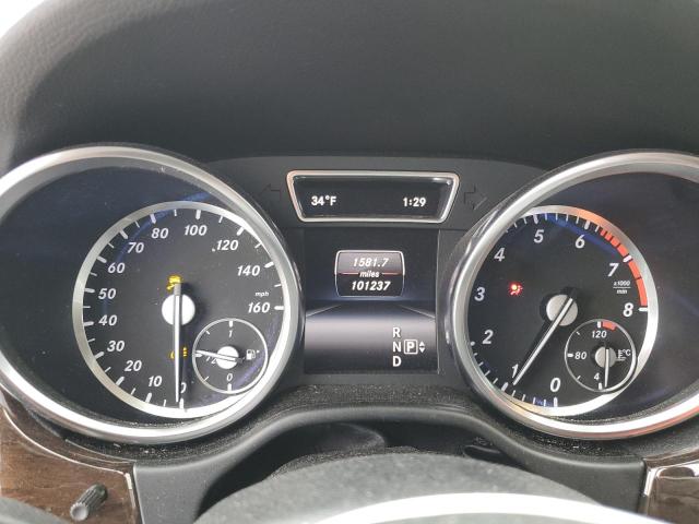 4JGDA5HB7EA314940 - 2014 MERCEDES-BENZ ML 350 4MATIC BLACK photo 9