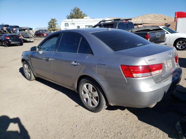 5NPET46F88H332153 - 2008 HYUNDAI SONATA GLS SILVER photo 2