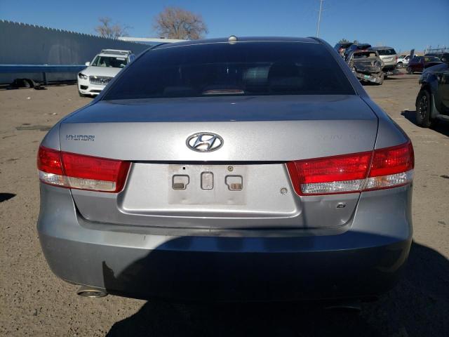 5NPET46F88H332153 - 2008 HYUNDAI SONATA GLS SILVER photo 6