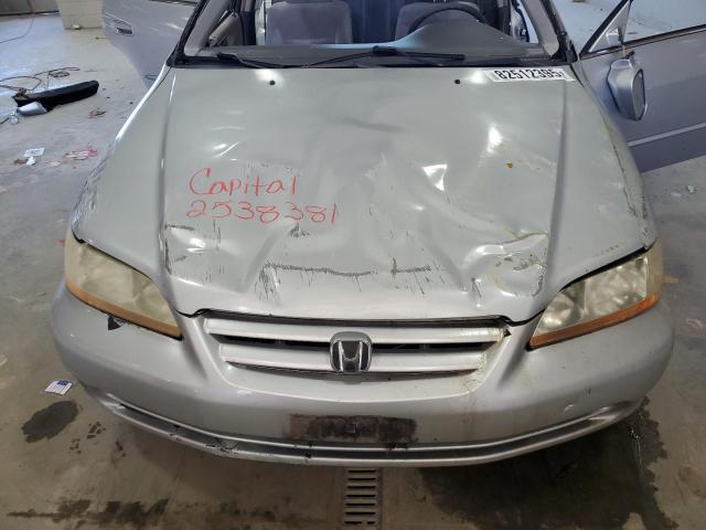 1HGCG66802A143764 - 2002 HONDA ACCORD EX ვერცხლისფერი ფოტო 11