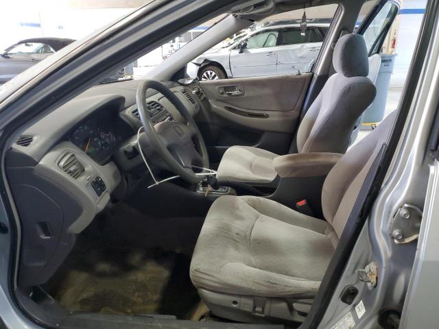 1HGCG66802A143764 - 2002 HONDA ACCORD EX ვერცხლისფერი ფოტო 7