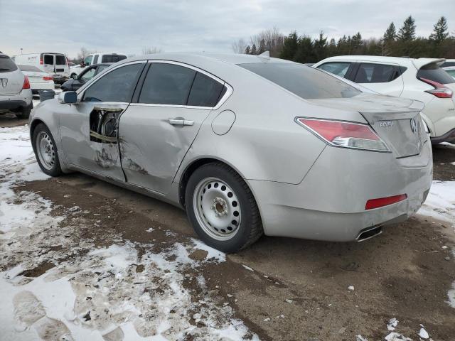 19UUA8F50BA800117 - 2011 ACURA TL SILVER photo 2