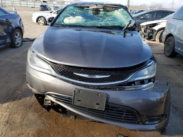 1C3CCCFB1HN502839 - 2017 CHRYSLER 200 LX GRAY photo 5