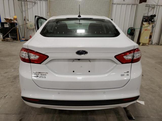 3FA6P0HD6GR328648 - 2016 FORD FUSION SE WHITE photo 6