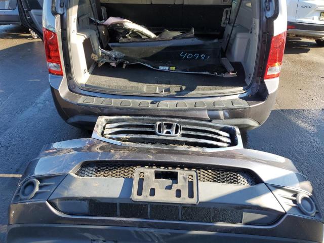 5FNYF4H2XEB038181 - 2014 HONDA PILOT LX CHARCOAL photo 13