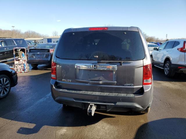 5FNYF4H2XEB038181 - 2014 HONDA PILOT LX CHARCOAL photo 6