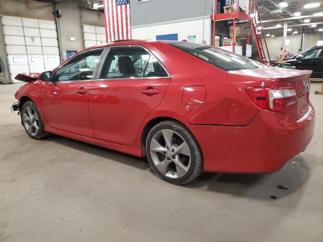 4T1BF1FK7CU631245 - 2012 TOYOTA CAMRY BASE RED photo 2