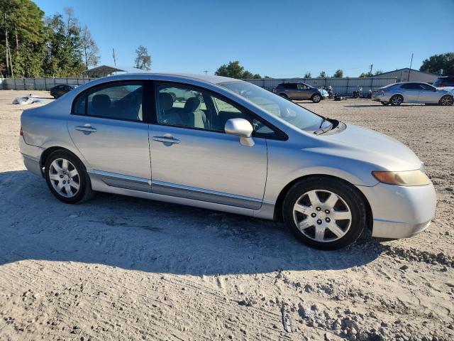 1HGFA165X7L079008 - 2007 HONDA CIVIC LX SILVER photo 4