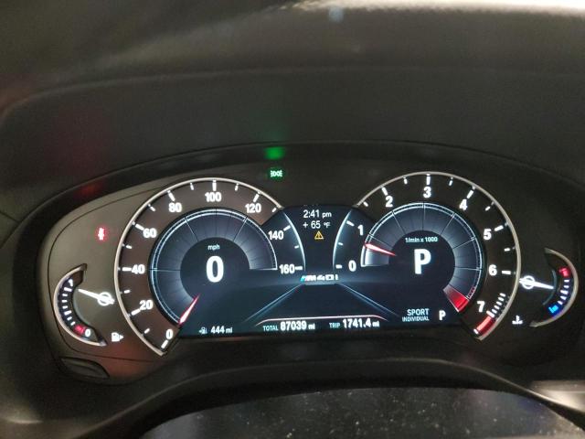 5UXTS3C58KLR72803 - 2019 BMW X3 XDRIVEM40I BLACK photo 9