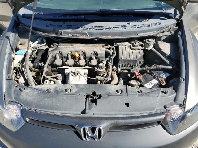 2HGFG12816H577088 - 2006 HONDA CIVIC EX GRAY photo 11