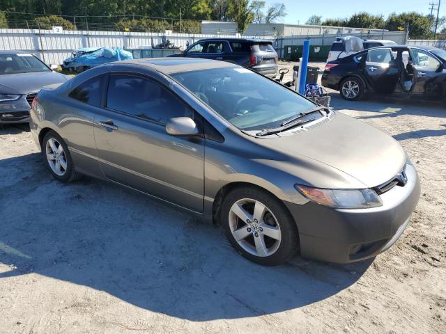 2HGFG12816H577088 - 2006 HONDA CIVIC EX GRAY photo 4