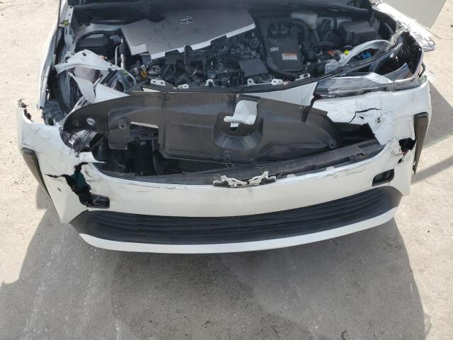 JTDKAMFU8N3155067 - 2022 TOYOTA PRIUS NIGHT SHADE Білий фото 12