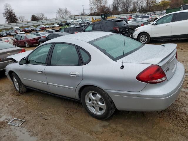 1FAHP53U87A195849 - 2007 FORD TAURUS SE SILVER photo 2