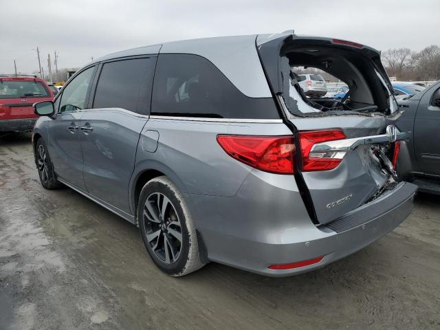 5FNRL6H96JB080959 - 2018 HONDA ODYSSEY ELITE SILVER photo 2