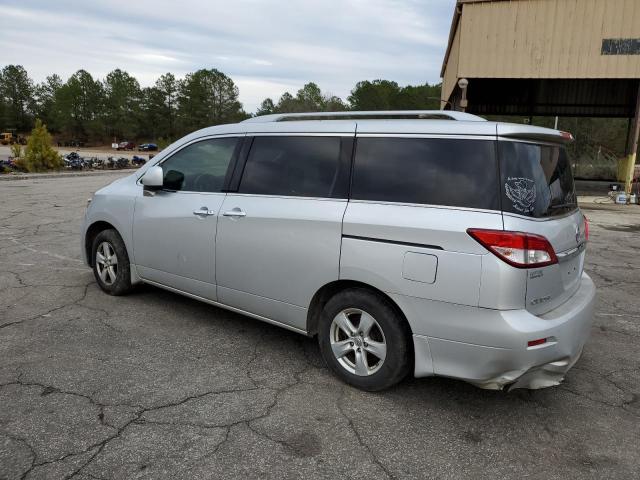 JN8AE2KP2B9006056 - 2011 NISSAN QUEST S SILVER photo 2